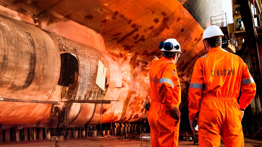 Hull and machinery inspection for ships